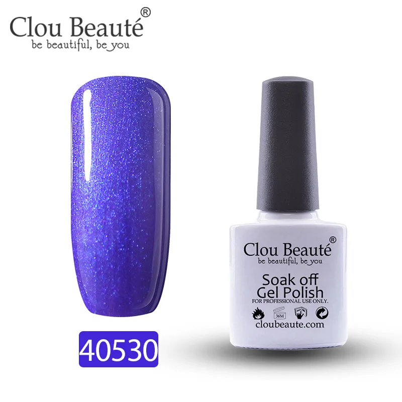 40530 Гель-лак для ногтей Clou Beaute 79 цветов полуперманентный замачивающийся лак для ногтей маникюрный УФ СВЕТОДИОДНЫЙ Цветной Гель-лак 10 мл серия Nude - Цвет: 40530