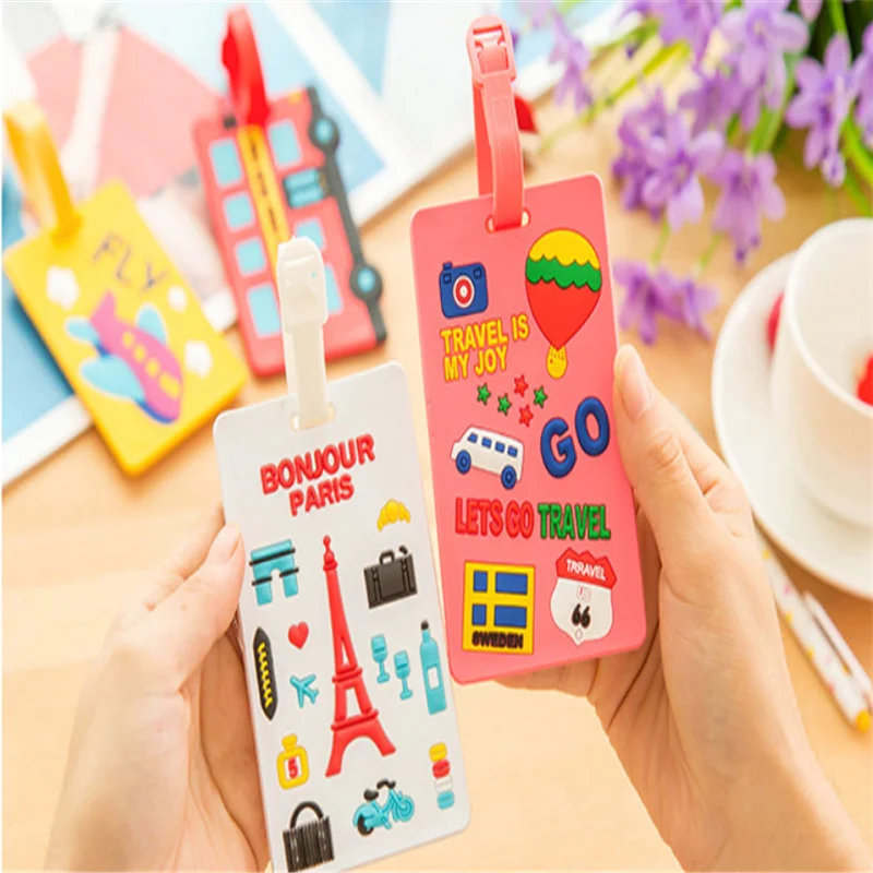 Kawaii Multi модели персонажей из мультфильмов случайный 16*6 см Силиконовая дорожная