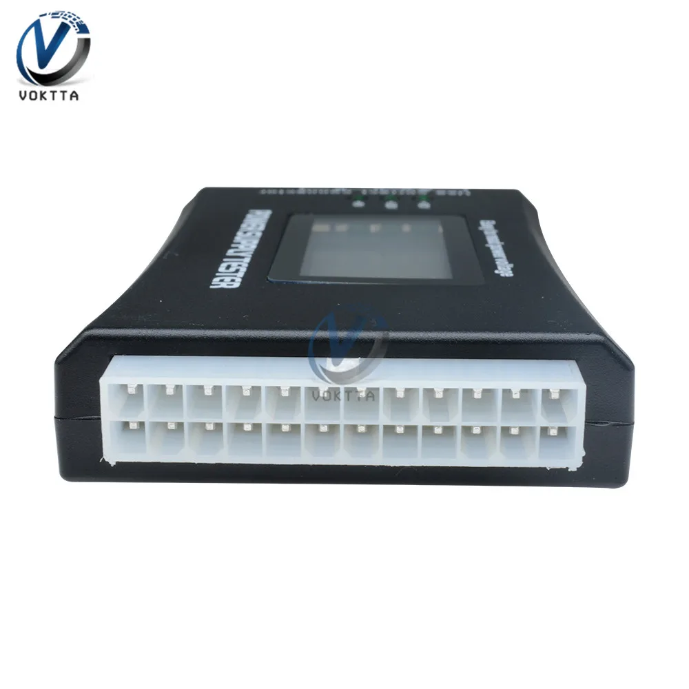 Цифровой тестер батареи с ЖК дисплеем измеритель источника питания 20/24 Pin ITX ATX BTX