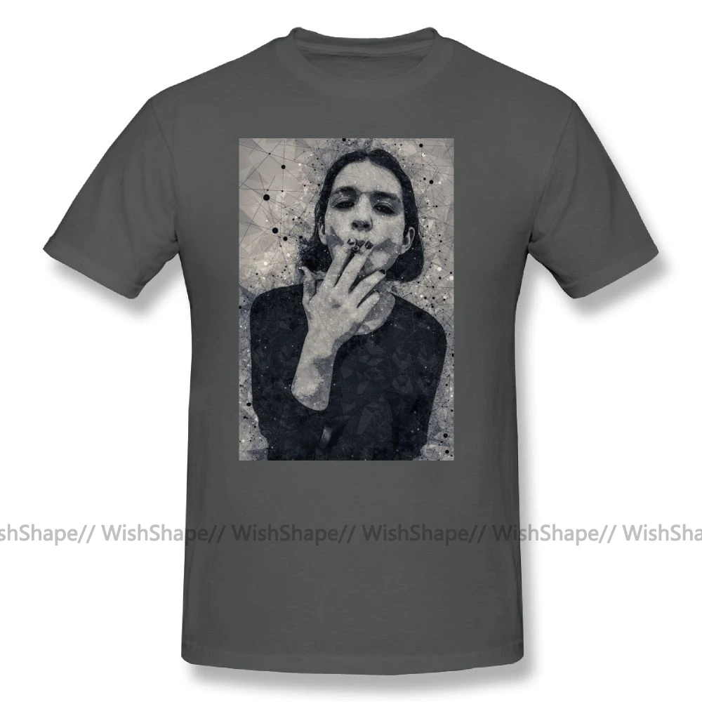 Placebo футболка Brian Molko Placebo Геометрическая художественная Футболка мужская 3d принт летние футболки уличная безразмерная музыкальная футболка
