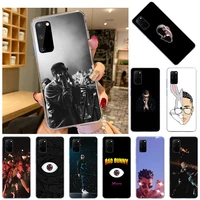 soft tpu phone case for samsung galaxy s21 ultra s20 fe 5g s10 lite s8 s9 plus s7 bad bunny despacito clear silicone cases cover