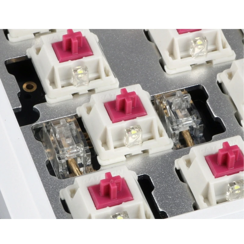 

V2 PCB крепление винтовые стабилизаторы полупрозрачный черный позолоченный 2u 6.25u