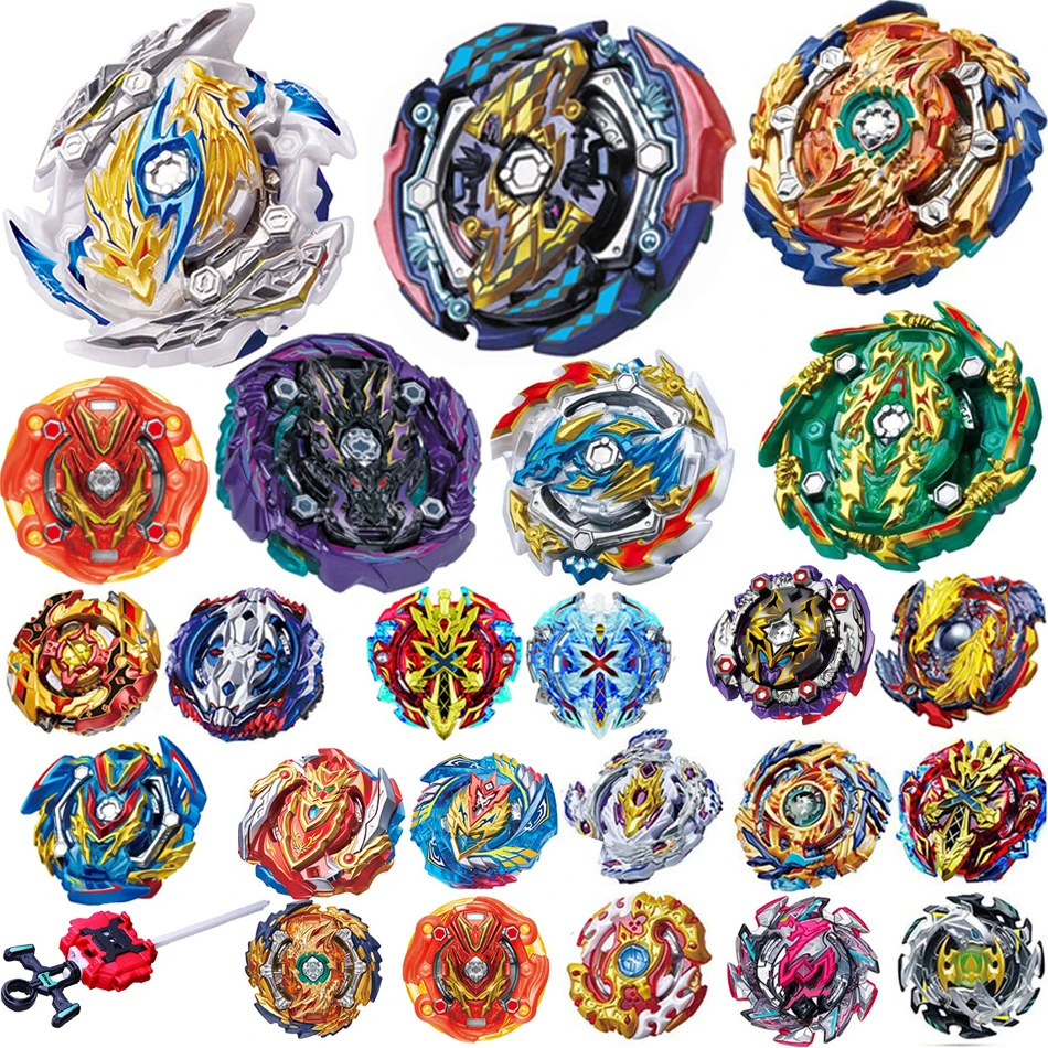 Спиннинговые пусковые устройства Beyblade Burst B144 142 игрушек Bey Blade Achilles Bayblade Bable Fafnir Phoenix Blayblade сумка