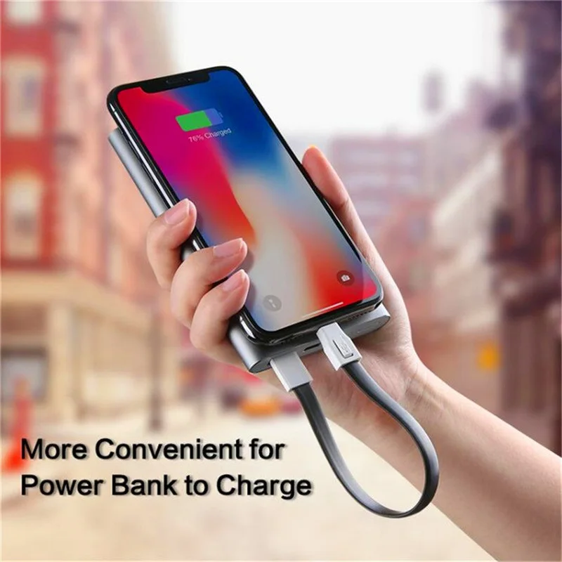 Мини брелок Портативный usb type C кабель для samsung Galaxy S10 S9 S8 Plus Быстрая зарядка USB