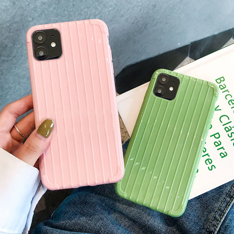 Мягкий силиконовый чехол для багажника из ТПУ iPhone 11 Pro X XR XS Max 6 6S 7 8 PLUS huawei P20 Lite P30