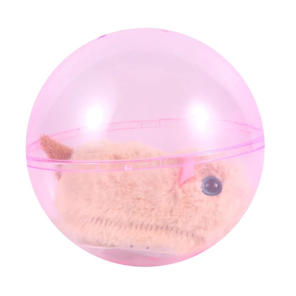 

1PC Rolling Hamster Ball Electric Hamster Ball Cartoon Animal Ball Funny Rolling Hamster Ball for Kids Playing W