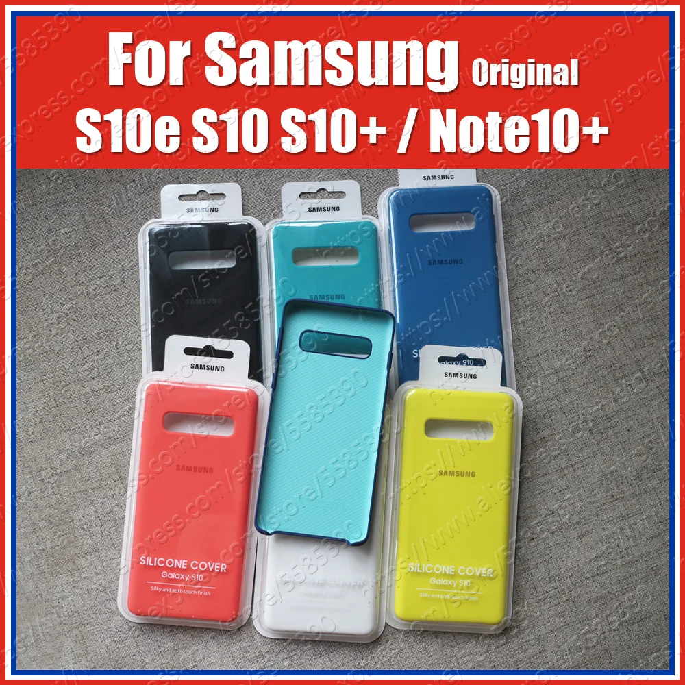 

EF-PG973 (OFFICIAL PRODUCT) Original Samsung Galaxy S10 S10+ Plus S10e Galaxy Note10+ Cover Grid Silicone