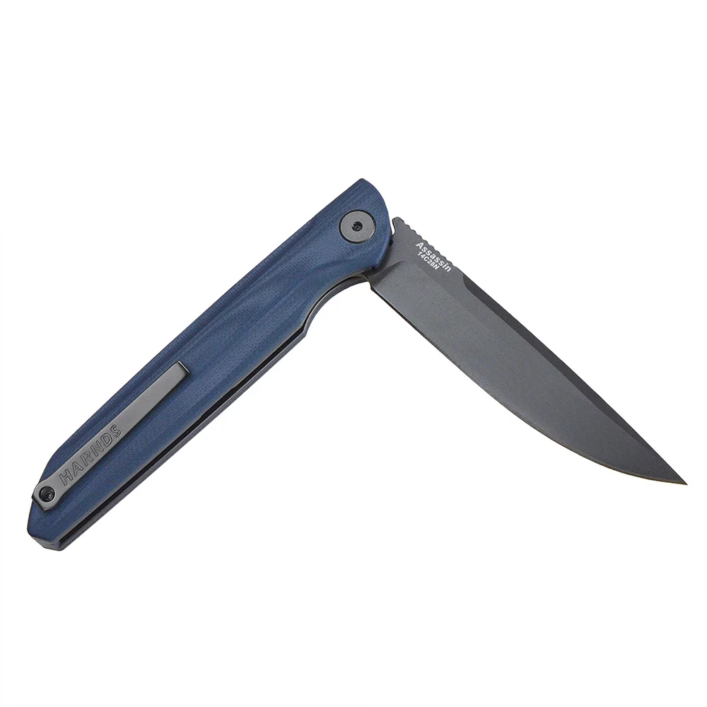 Нож Harnds CK9171 с зажимом тактический складной клинок ассасина лезвие 14C28N рукоятка G10