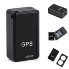 GF07 GSM GPRS мини автомобильный Магнитный GPS-трекер с функцией отслеживания в режиме реального времени с поддержкой Мини TF-карты