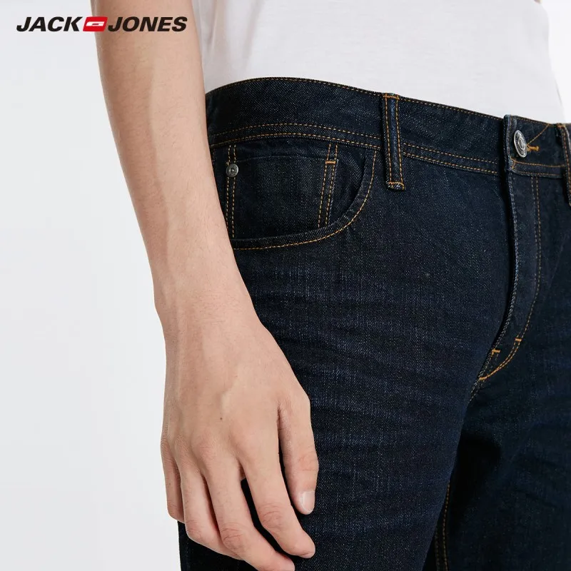 JackJones/осенние мужские зауженные джинсы 218332602