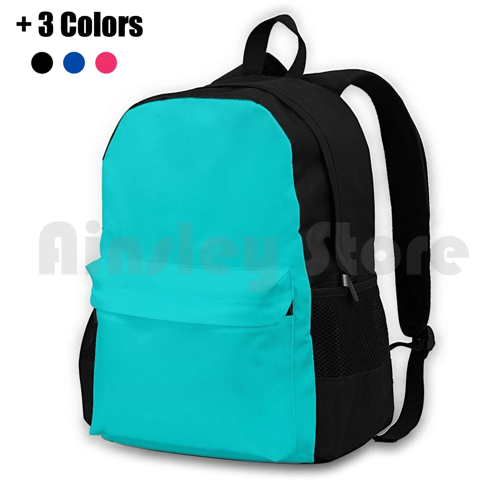 

Plain Solid Dark Turquoise-100 Turquoise And Aqua Blue Shades On Ozcushions On All Products Outdoor Hiking Backpack Riding