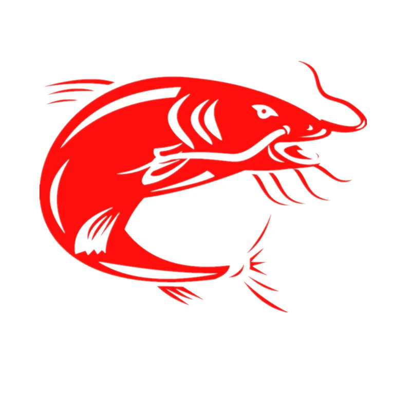 

Funny Catfish Car Sticker Shape PCV Decal Decoration Accessory ZWW-2901, 15cm * 11.5cm