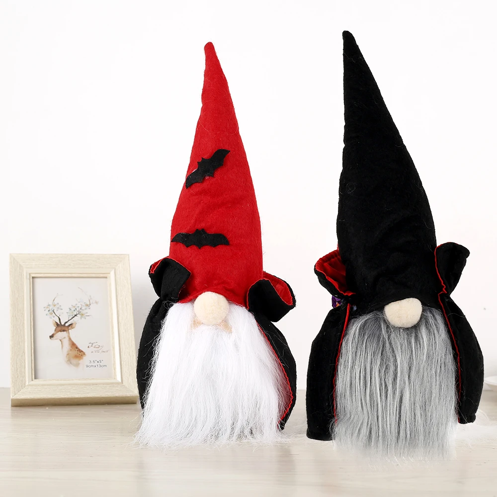 

Halloween Doll Bar Decor Pumpkin Ghost Witch Black Cat Pendant Scary Halloween Kids Gift Happy Halloween Party Decor for Home