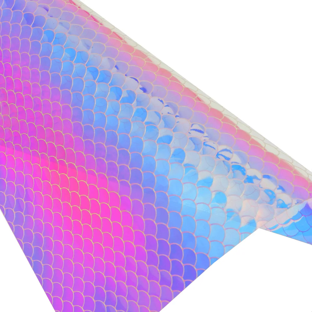 

Free shipping 15x10.5cm30x20cm 1pc Laser-Fish Scales Film Heart Shape Foil Rainbow Stickers Laser Film Bag DIY Filling Jewelry
