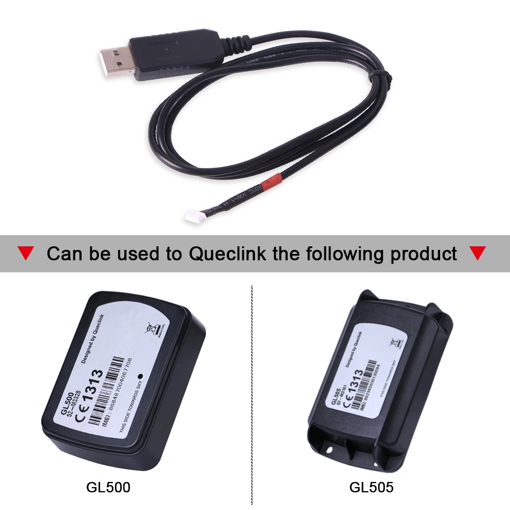 Queclink GL505 кабель для передачи данных для GL500 GL505 gps-трекер USB для UART кабель для настройки кабелей