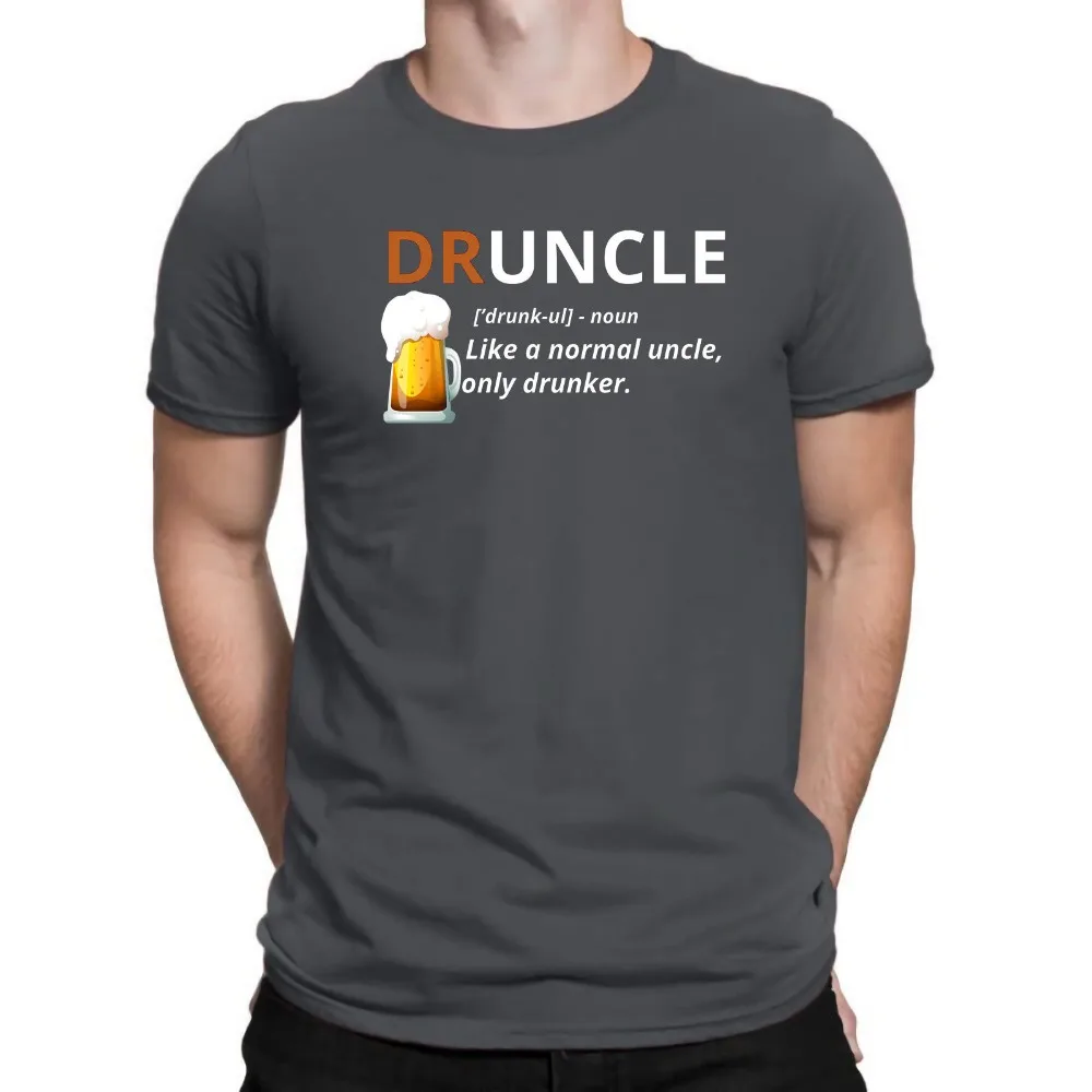 

Druncle Beer Definition Like A Normal Uncle Funny New Summer Printed Unisex Fashion T Shirt Funny Tops Tees
