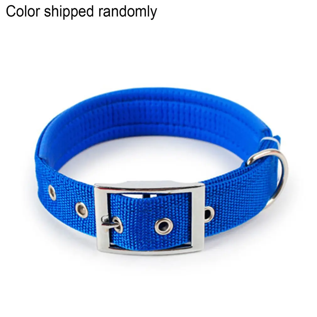 Высокое качество сплав Пряжка пенный ошейник собачий большого размера большая