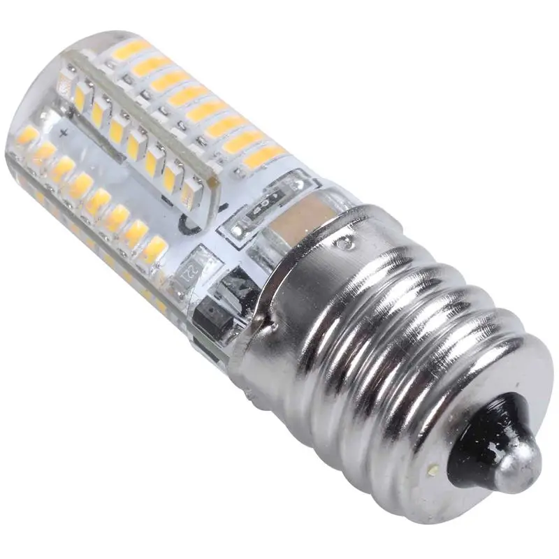 E17 розетка 5 Вт 64 светодиодный светильник лампа 3014 SMD теплый белый AC 110V