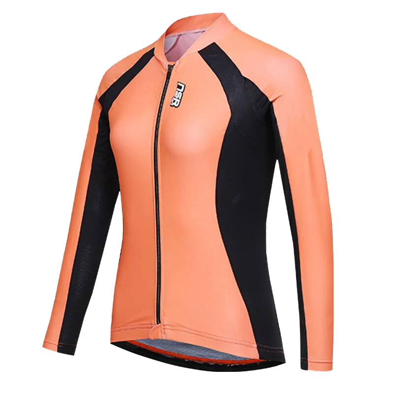 Женская велосипедная кофта с длинным рукавом сезон весна осень|Майки для