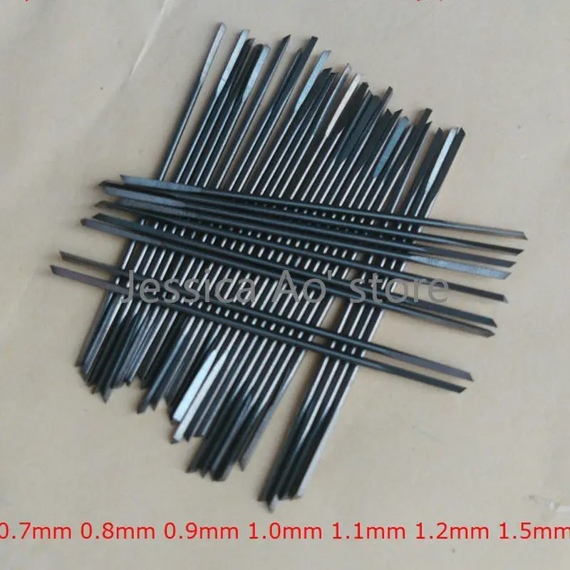 14pcs 0.7-1.5mm Center Drill Bits Double Head Jade Pearl Drilling Bit Tungsten Steel Triangular Punch Needle | Инструменты