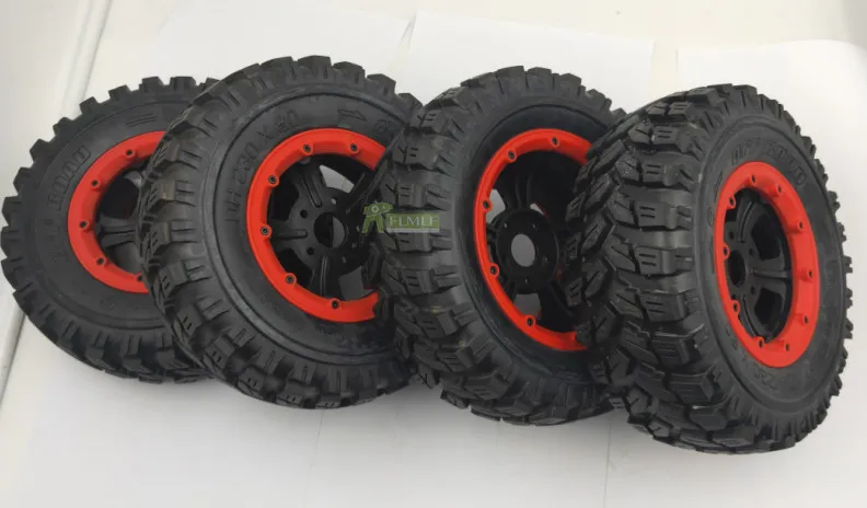 Широкие колеса внедорожные шины набор подходит для 1/5 MADMAX LOSI 5ive-t 5T Dragon Hammer 230*85 мм VOLTZ