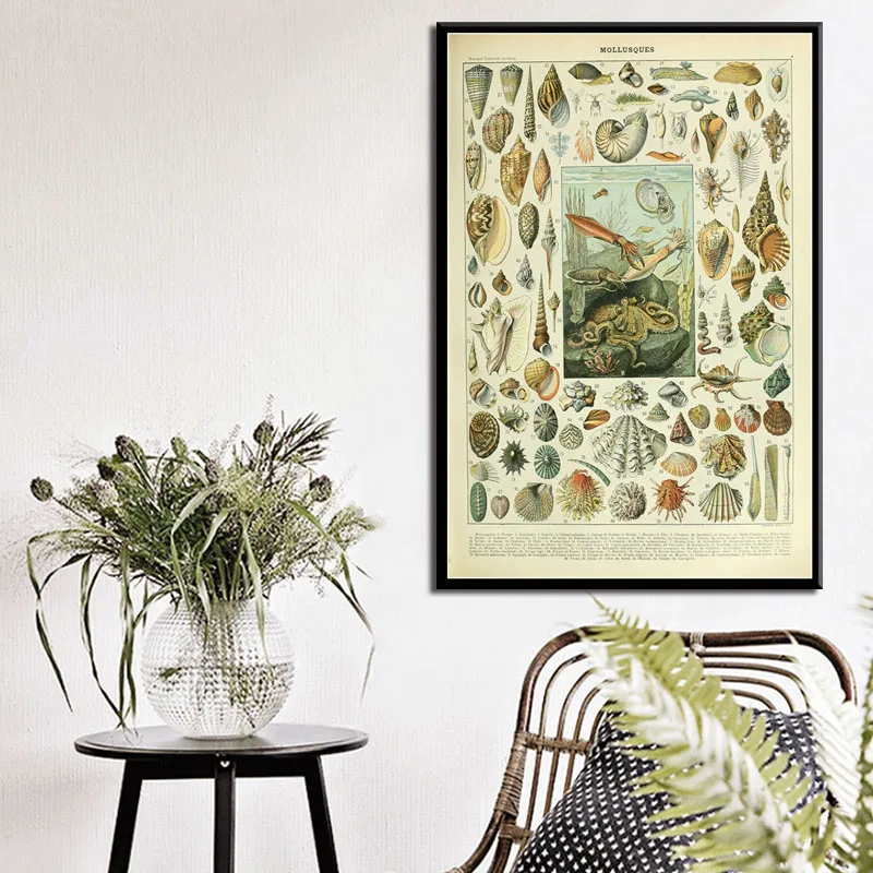 P827 искусство шелковая холщовая картина постер настенный Декор для