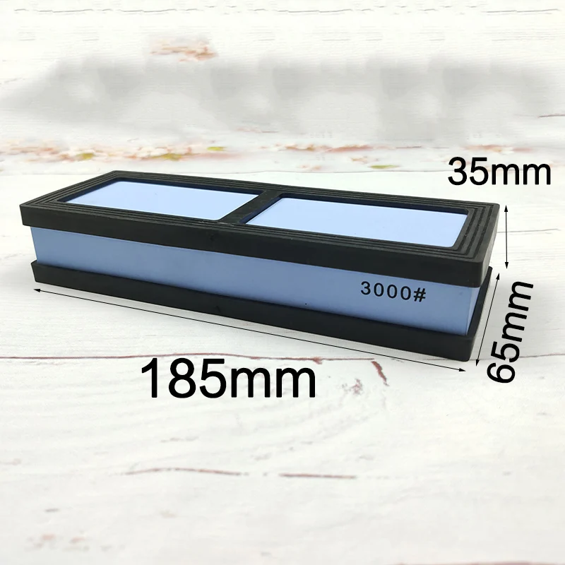 

White corundum sharpening knife stone kitchen sharpening stone tool for sharpening knives Thicken 15mm knife sharpener