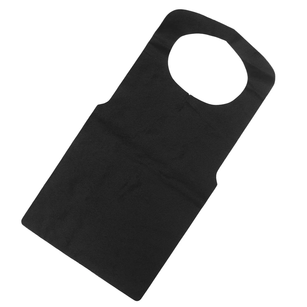

50PC Non-woven Fabric One Time Apron Printed Cleaning Oilproof and Dirt Proof Hanging Neck Scarf Waist Rice Pocket Apron Kitchen
