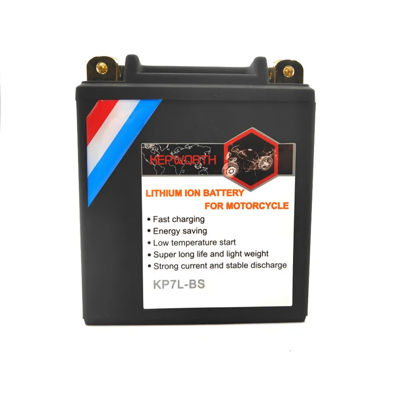 KP7L-BS высокой мощности 12 В 7Ah мотоцикл LiFePO4 батарея CCA 260A 7000 мАч 12 в BMS доска железная литиевая батарея KLX250 ZZR250 GW250
