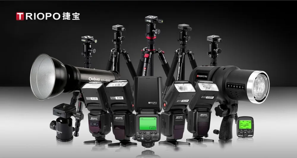 Triopo TR-950II вспышка светильник Speedlite 2,4G Беспроводная передача универсальный для Nikon Canon 650D 550D 450D 1100D 60D 7D 5D камера