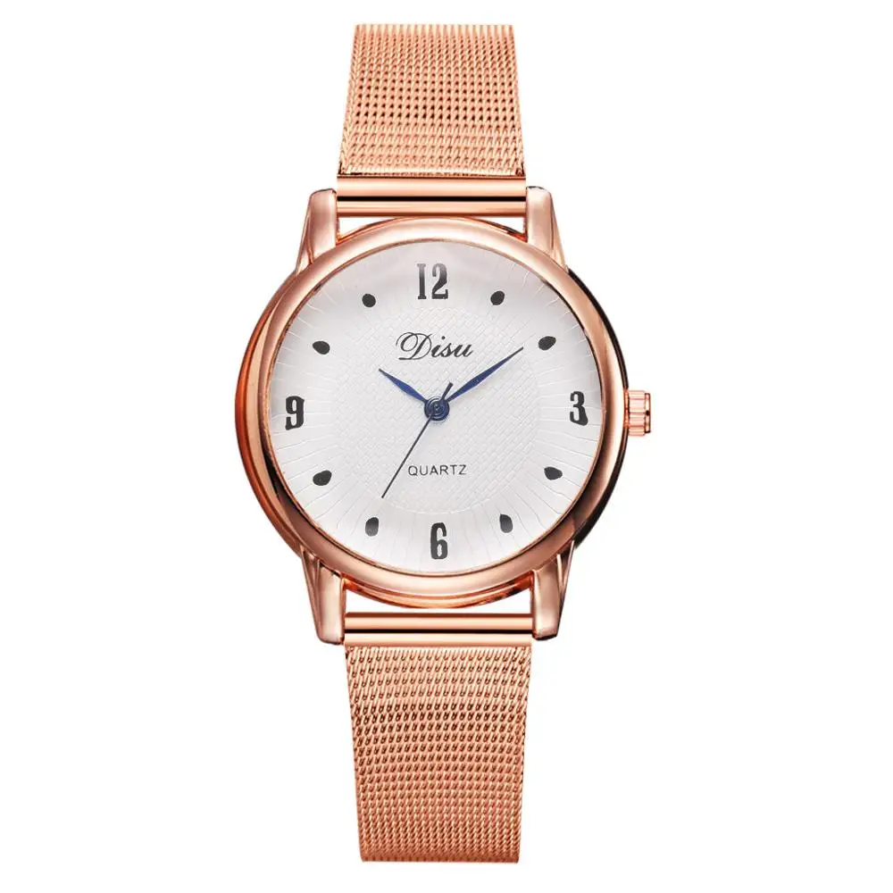 Женские наручные часы стильные и элегантные с разноцветным алмазным циферблатом