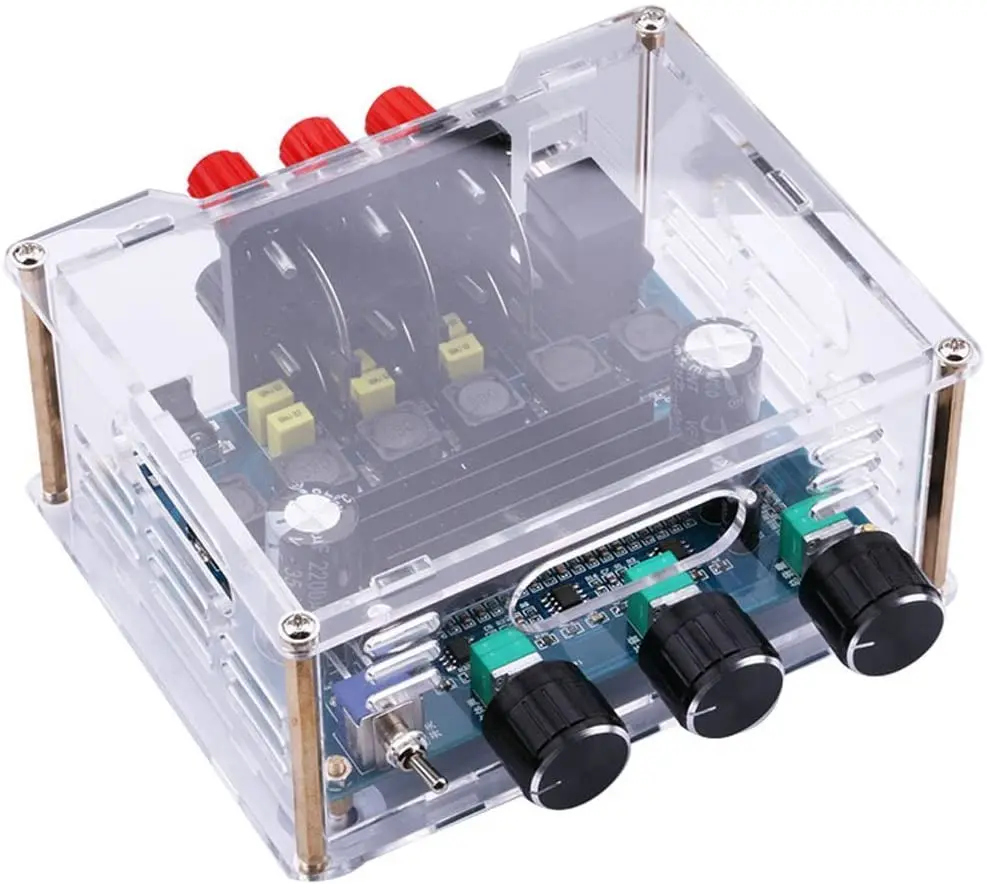 Плата усилителя звука плата цифрового мощности 2 1 канала 2x50 Вт + 100 сабвуфер