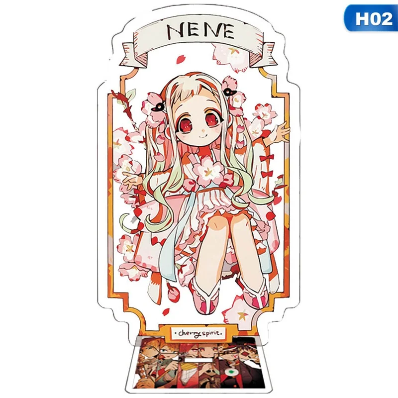 

Anime Toilet Bound Hanako kun Nene Yashiro Aoi Akane Teru Kou Minamoto Cosplay Acrylic Figure Stand Model Plate Decor Stationery
