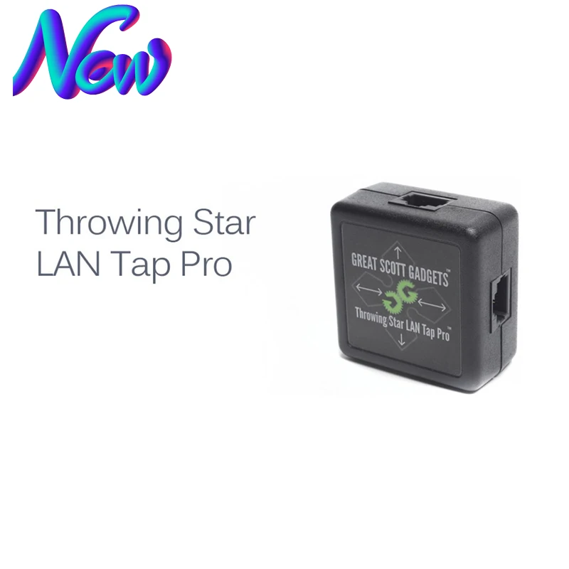 

New Arrival Throwing Star Lan Tap Pro Adapter Network Packet Capture Mod 100% Original Replica Monitoring Ethernet Communication