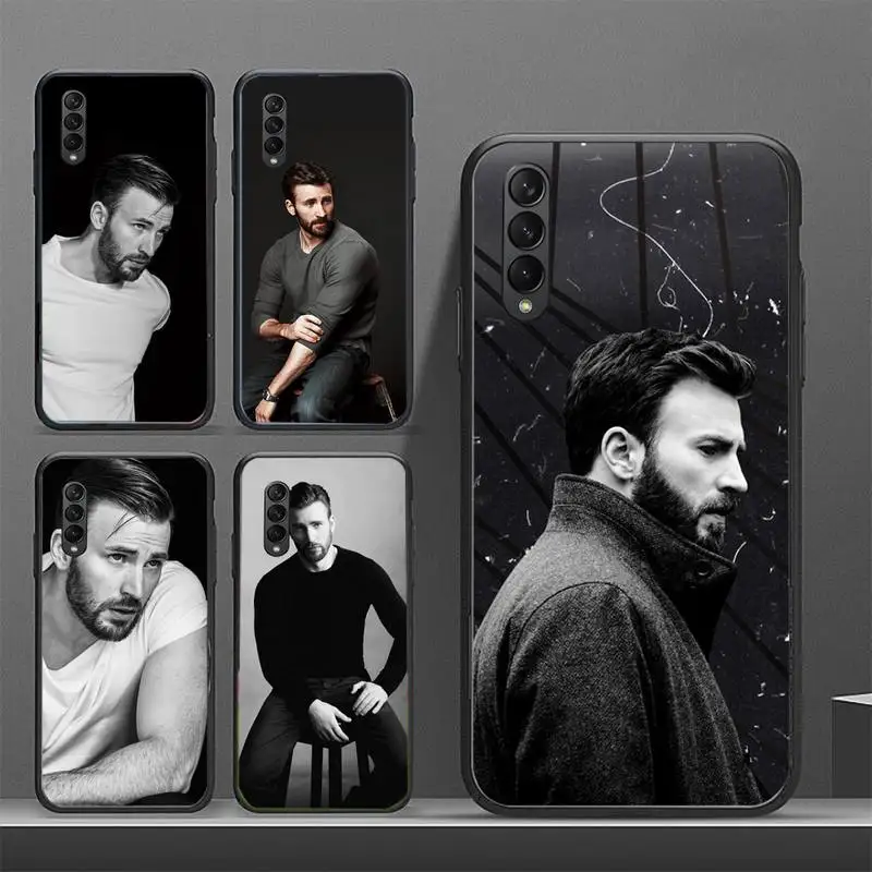 

Chris Evans Phone Case for Samsung A02 A52 A12 A8 Plus A9 2018 A10S A20 A30 A40 A50 A70 A72 A32 A30S A10 cover