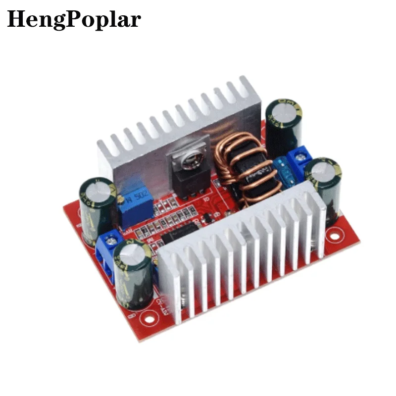 

DC 400W 15A Step-up Boost Converter Constant Current Power Supply LED Driver 8.5-50V to 10-60V Voltage Charger Step Up Module