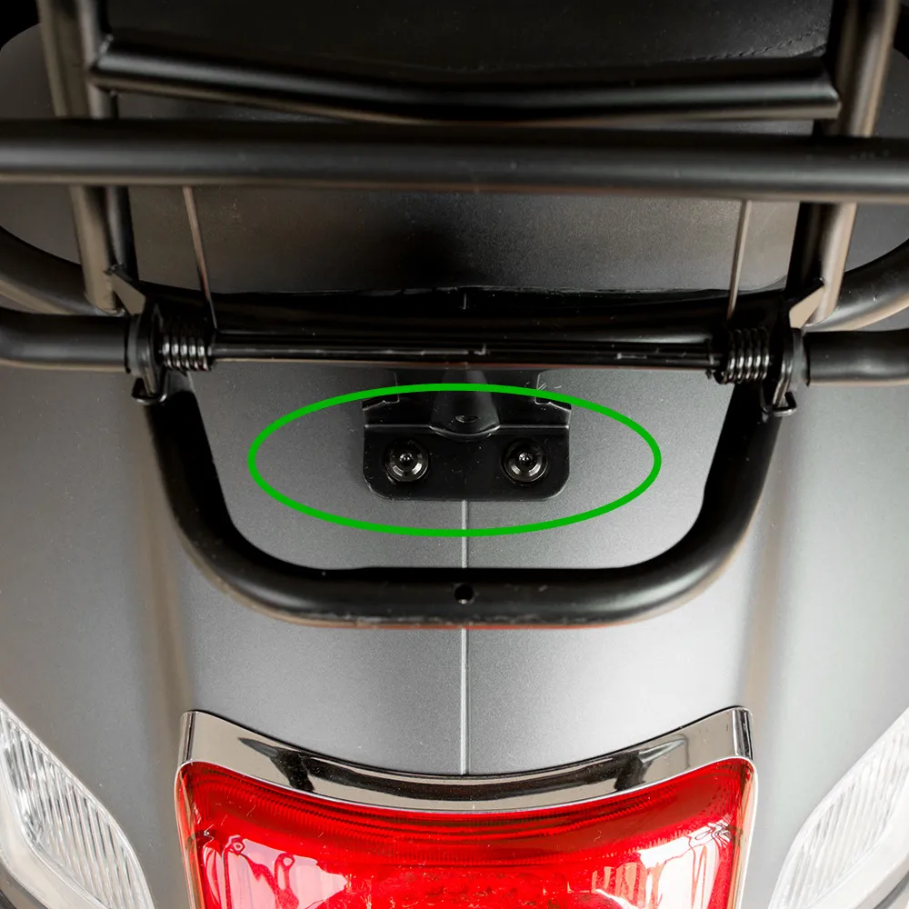 Новые титановые винты 2 шт. багажная стойка для скутера фиксированный Монтажный