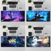 maiya top quality ori and the blind forest locking edge mouse pad game free shipping large mouse pad keyboards mat