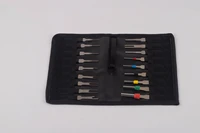 18pcsset auto terminal picking needle tools electrical wire retractor connector pin harness terminal removal repair toolpouch