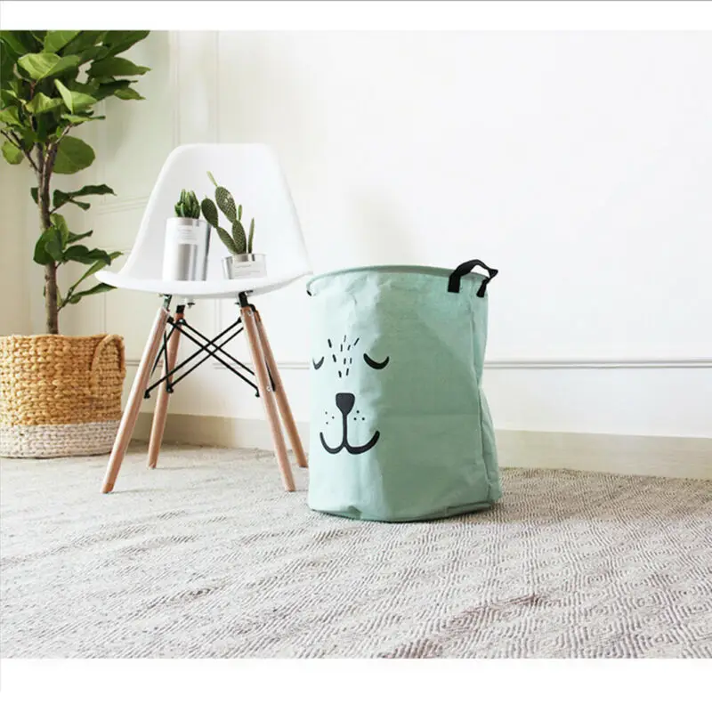 5 цветов большая мультяшная сумка для хранения игрушек младенцев домашние