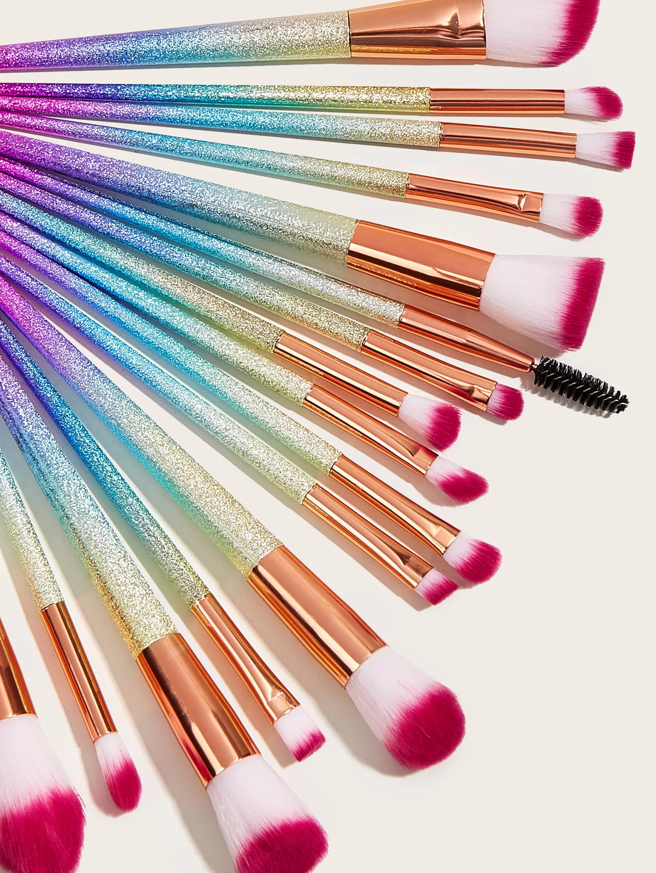 

16Pcs Diamond Makeup Brushes Set Powder Foundation Blush Blending Eye shadow Lip Cosmetic Beauty Make Up Brush