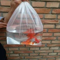 100pcs high quality breathing bag aquarium fish bag for aquarium transportation fish shrimp and aquarium plants square bag