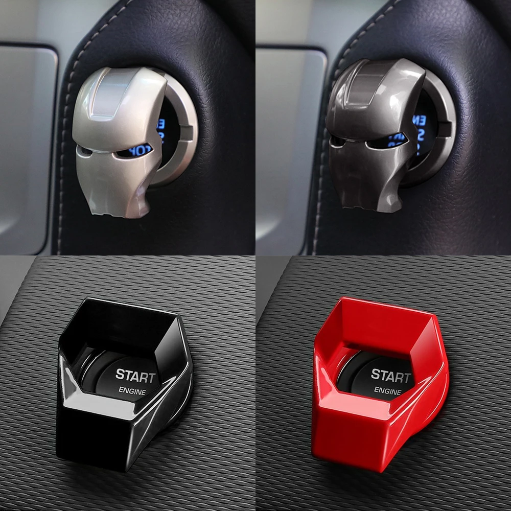 Car Interior Engine Start Stop Switch Button Cover Decorative For Dodge Charger Challenger Journey Durango Auto Car Accessories