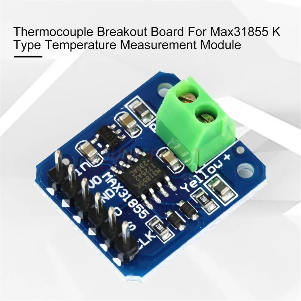 Секционная плата термопары для электронных компонентов Max31855 K модуль измерения