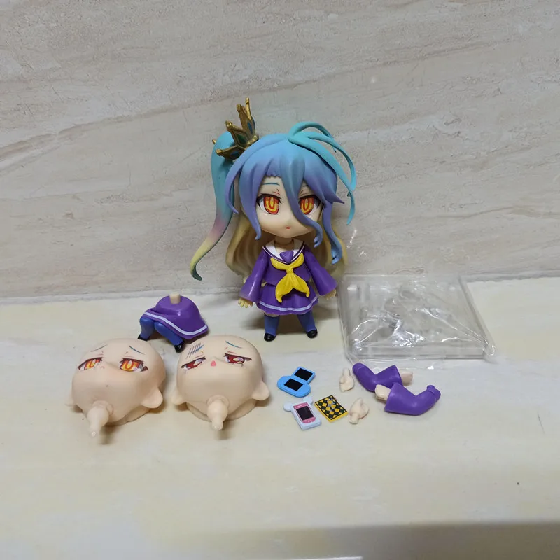 Экшн фигурка из ПВХ No game life Shiro Коллекционная модель кукла игрушка 10 см 653 #|Игровые