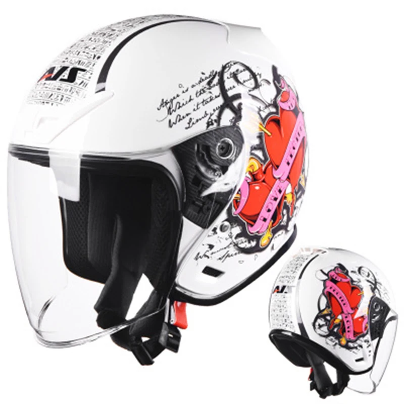 

Hot Protective Motorcycle Half Helmet Motocross Scooter Racing Helmet Cross Motobike Helmets Casco Casque Moto Capacete Female
