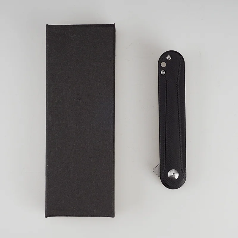 

Three styles Ball bearing G10 Handle D2 Steel Blade Folding Knife Survival Hunting Small EDC Knife for self-defense Tools 60HRC