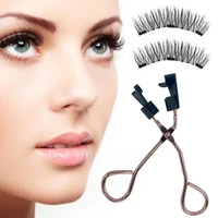 eyelashes set natural looking reusable artificial eyelashes safe and comfortable reusable design magnetic eyelashes