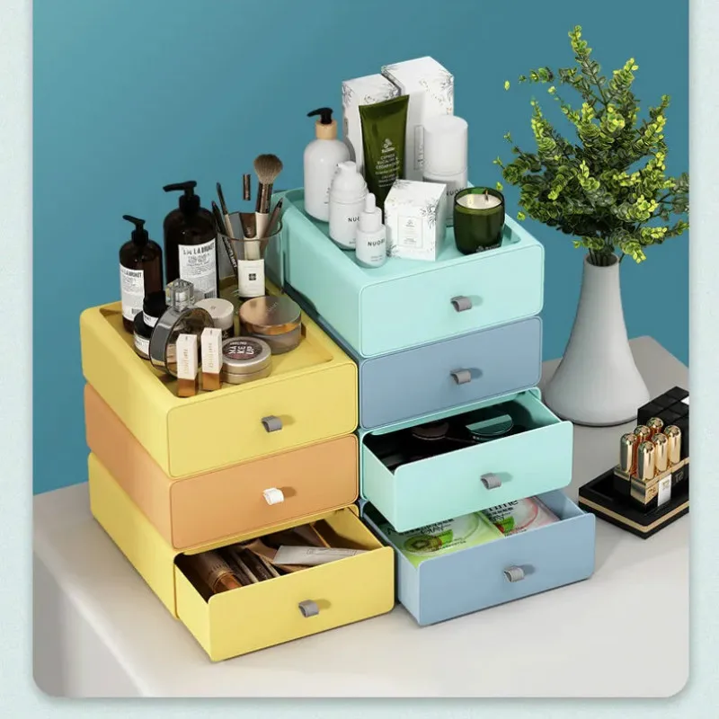 

Office Drawer Storage Box Multi-layer Student Desktop Stationery Classification Storage Colorful Small Boxes Organize Storage