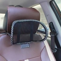 c car travel breathable mesh cloth auto car seat mount pillow cushion neck proect pain relief summer head protection pillow